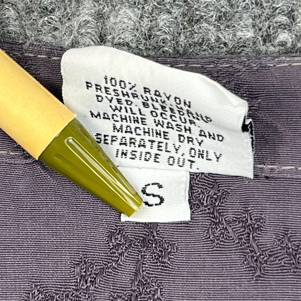 Vtg 90s CP Shades Vest Womens M Linen Rayon Lagenlook Minimalist Boho Button Up - Picture 4 of 10